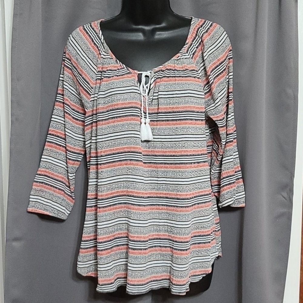 Ann Taylor Loft Factory gauzy blouse size S